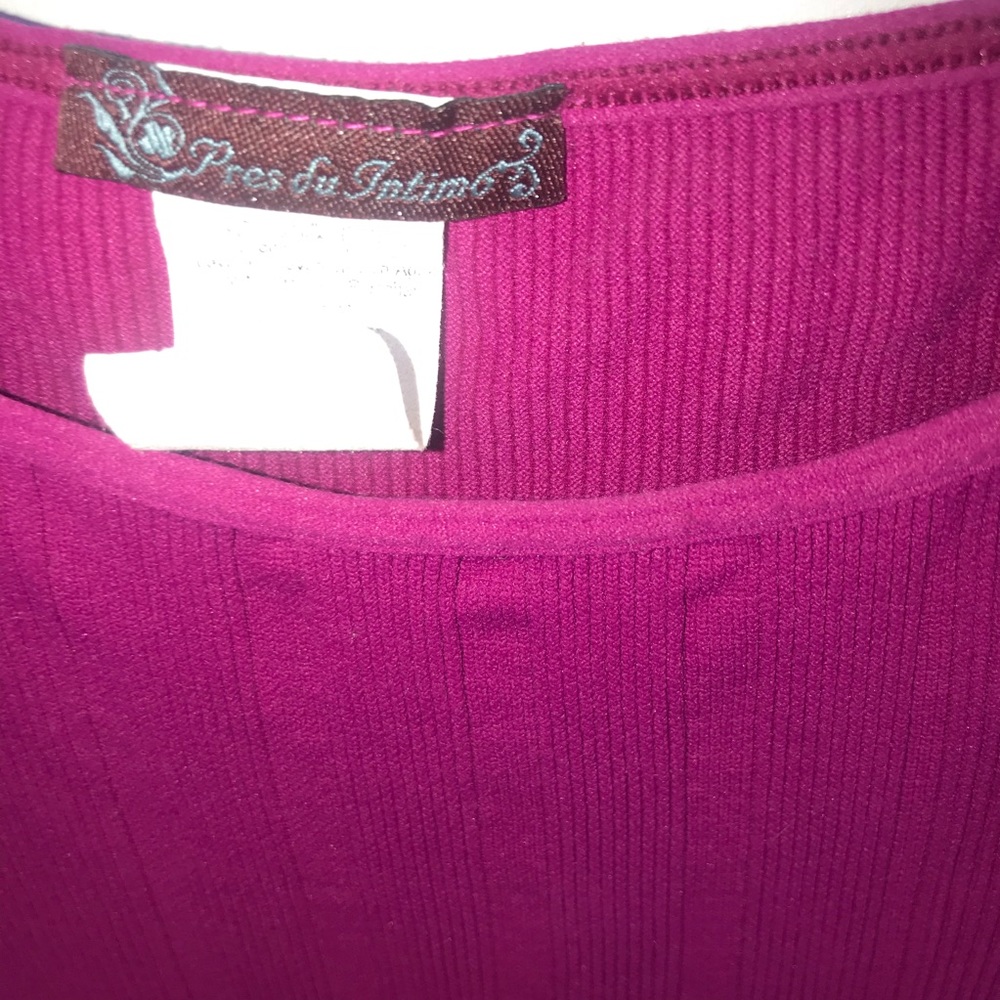 Pink Ribbed Bodycon Dress - Picture 4 of 5